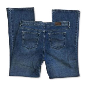 90s Vintage Lee Classic Denim Wash Bootcut Jeans size 14